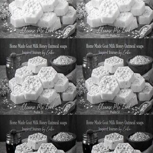 Goat Milk Oatmeal and Honey Soap Bars